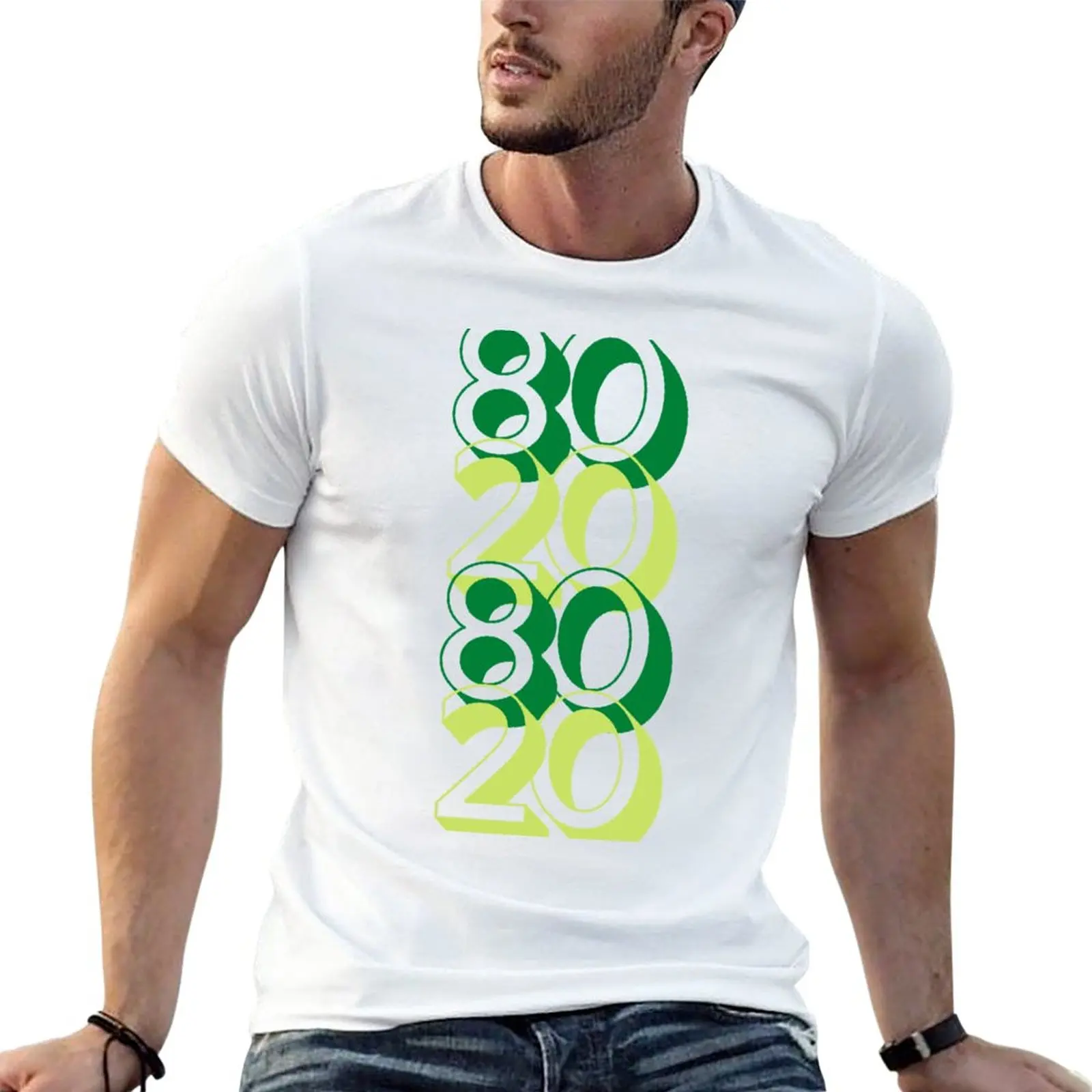 New 80/20 Rule[s] T-Shirt anime Oversized t-shirt plus size t shirts slim fit t shirts for men