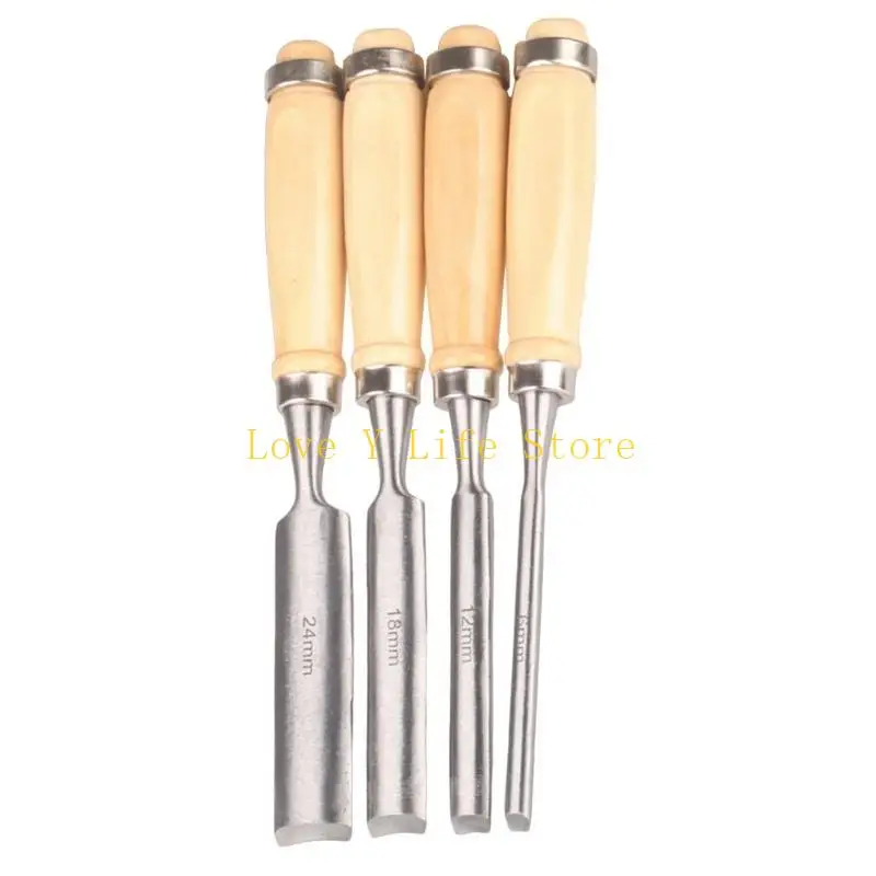 

L74C 4 шт. стамески для резьбы по дереву профессиональные для деревообработки эргономичный инструмент для резьбы по дереву