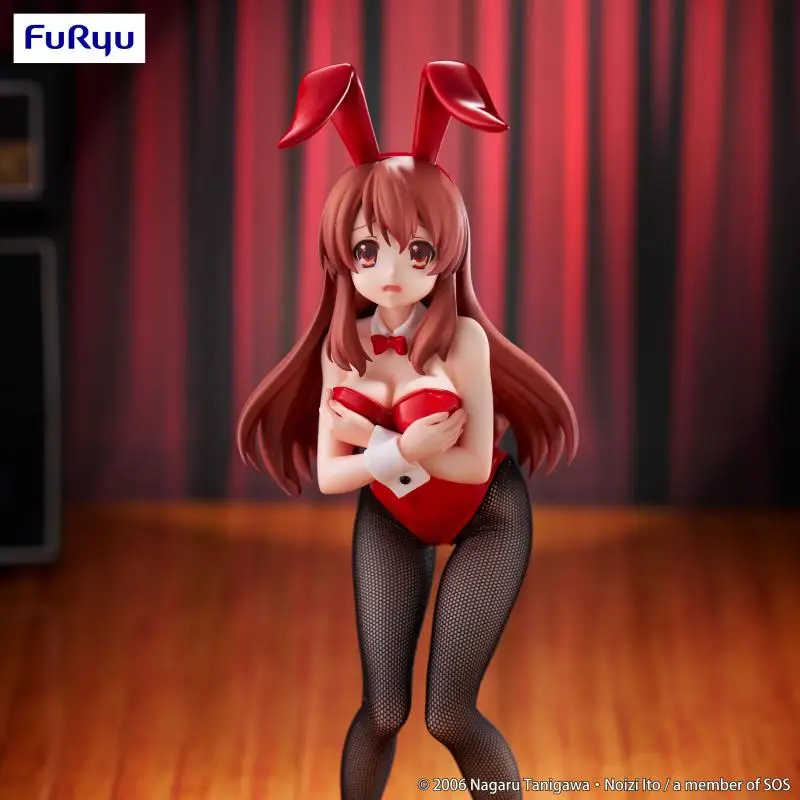 Original FuRyu BiCute Bunnies Suzumiya Haruhi no Yuutsu Asahina Mikuru PVC Anime Figure Action Figures Model Toys