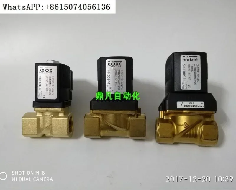 Baode solenoid valve 6213 A 13 00501100 G1/2 quarter split 6213 solenoid valve 00252790（1PC）