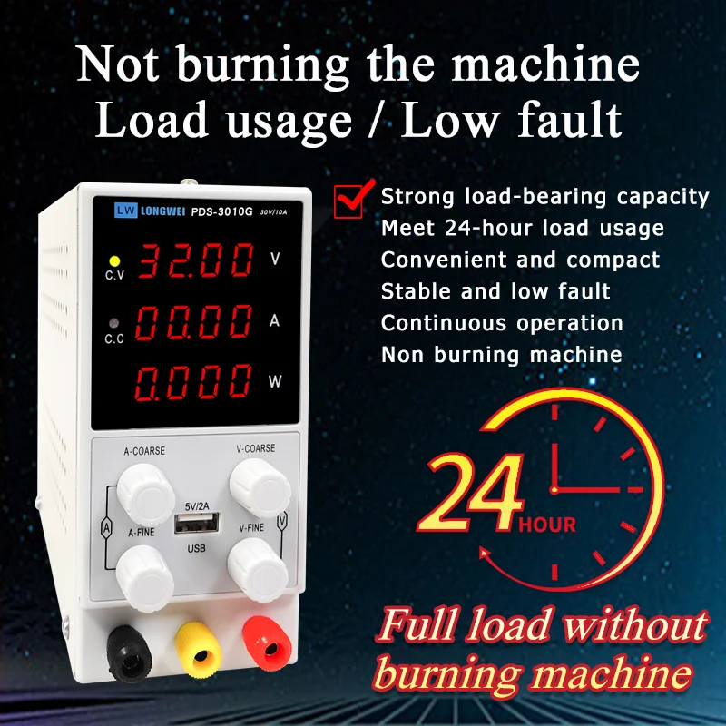 Longwei PDS-3010G قابل للتعديل تيار مستمر امدادات الطاقة إصلاح الهاتف المحمول 30 فولت 5A10A مختبر مقاعد البدلاء مصدر الطاقة استقرت التبديل إمدادات الطاقة #5