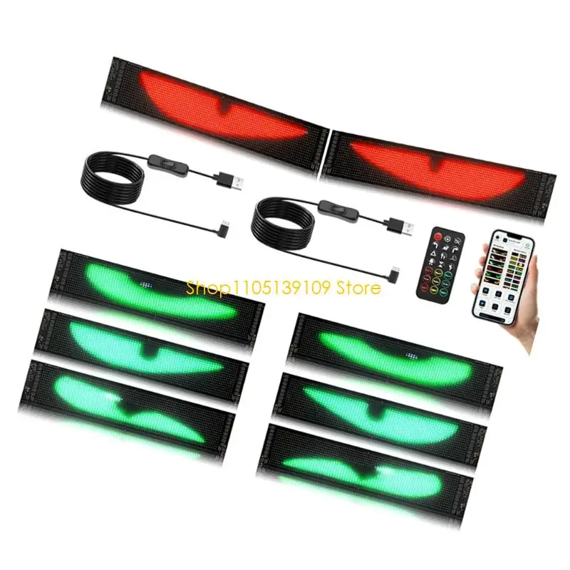 

Tool Less Install Flexible Automotive LED Panel USB Powered Pair Coordination