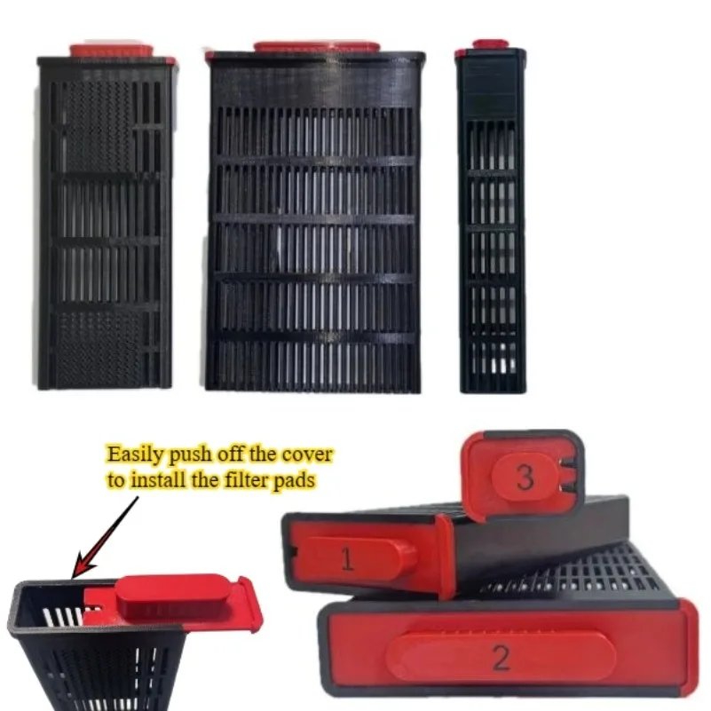 FOR Xiaomi Mijia intelligent fish tank modification physical filter module  cotton modification can be removed  replaced washing