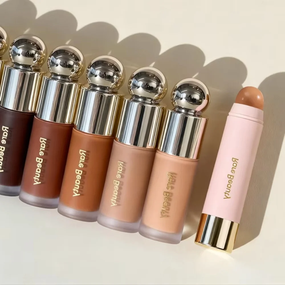 Rare Beauty 3D Face Contour Liquid Bronzer Shade Smooth Highlight Mirror Lasting Natural Nose Shadow Waterproof Brighten Makeup