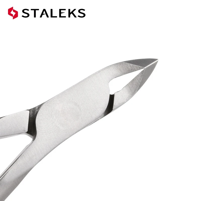 STALEKS NS-10-4 Manicure Trimming Dead Skin Clipper High Precision Stainless Stee Fingernail Toenail Cuticle Scissors Nail Tools