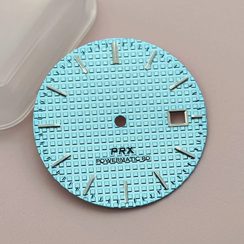 Dia 31.8mm PRX Super Player Watch Green Luminous Watch Dial Fits NH35 NH36 NH38 4R35 4R36 7S Movement Watch Accessories Refit