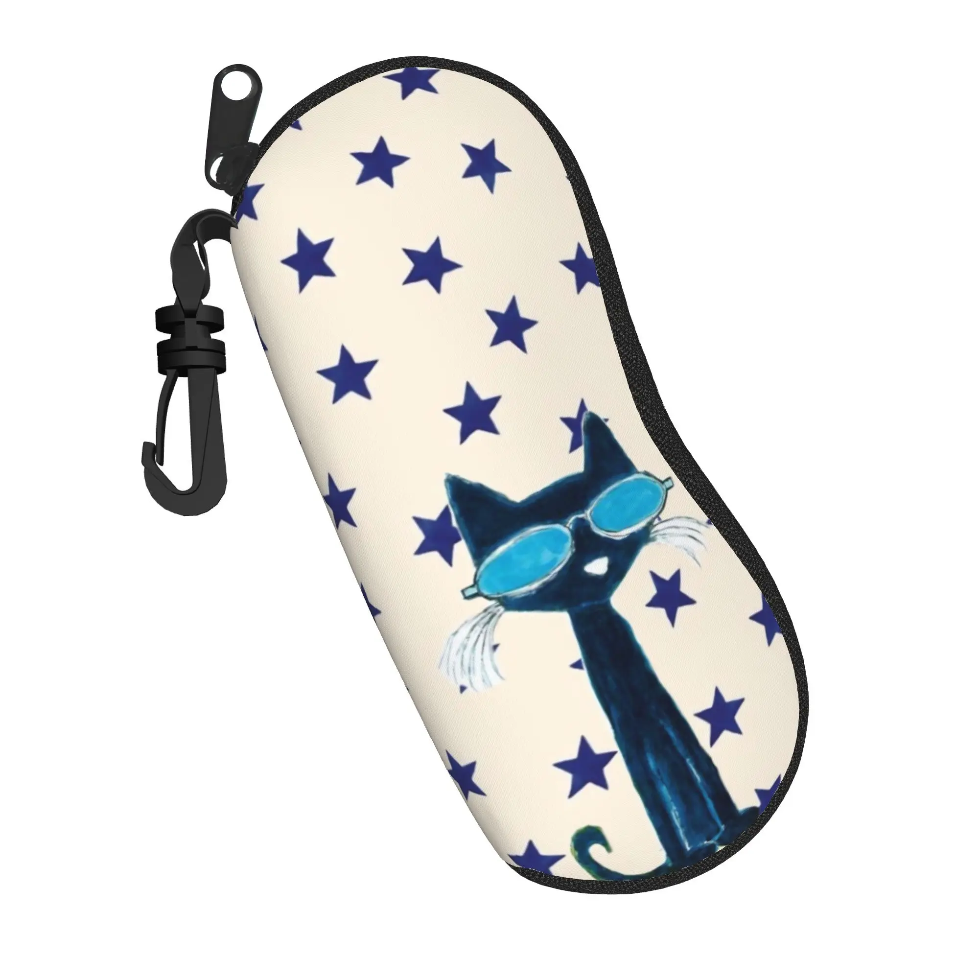 Petes Cats Cartoon Glasses Case Unisex Anti-Fall Box  Glasses Storage Box Anti-Pressure Eyewear Container
