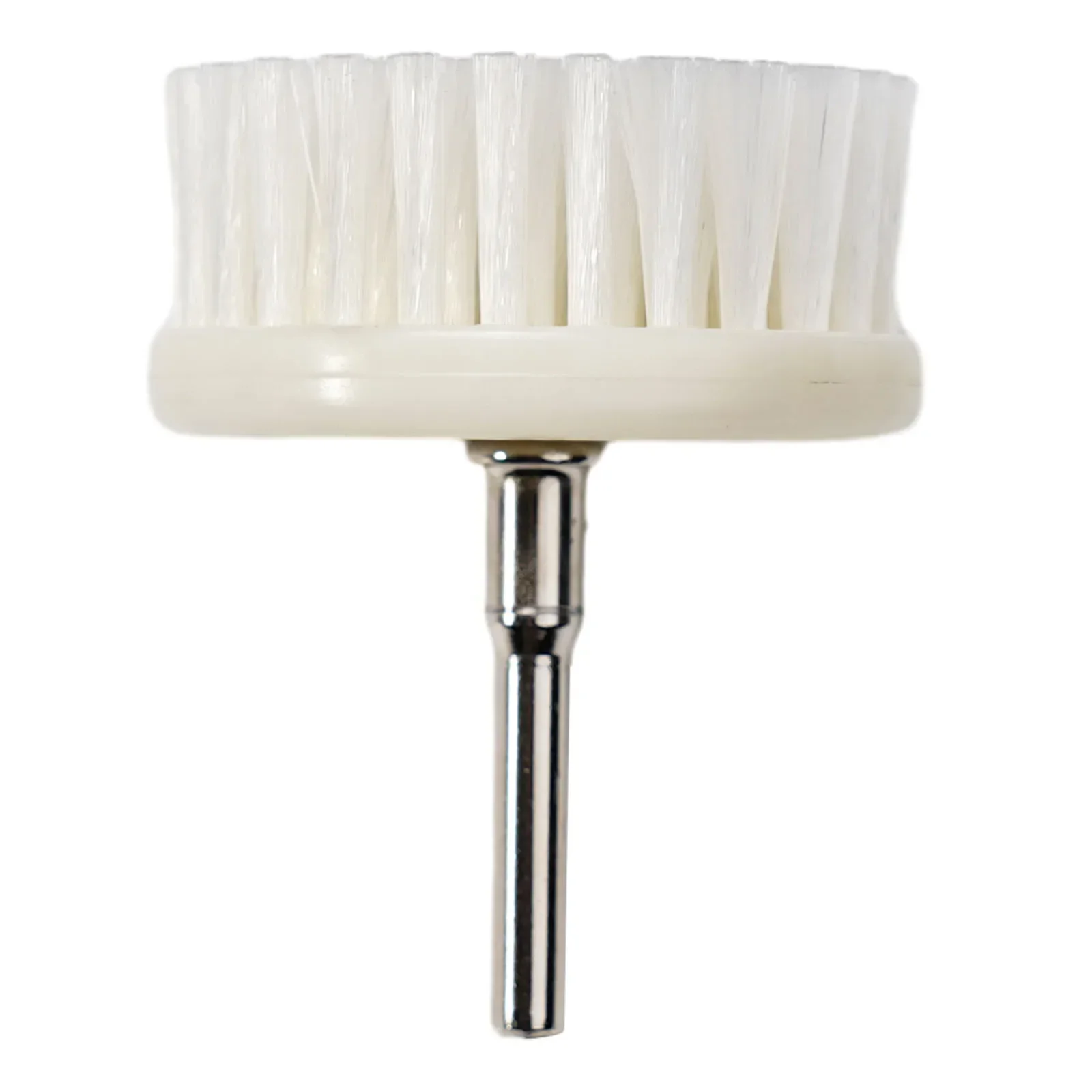 High Quality Soft Drill Powered Brush Brush Head White + Metal 60mm Diameter Nanowire + Plastic Indoor Car Interior