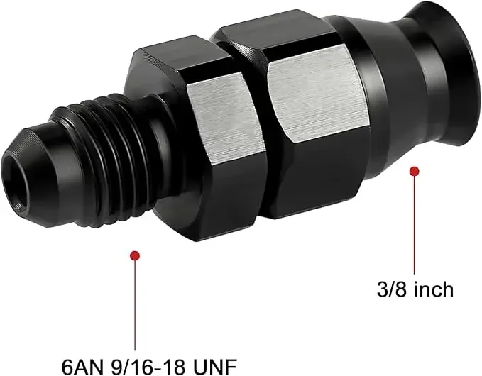 6AN Male To 3/8