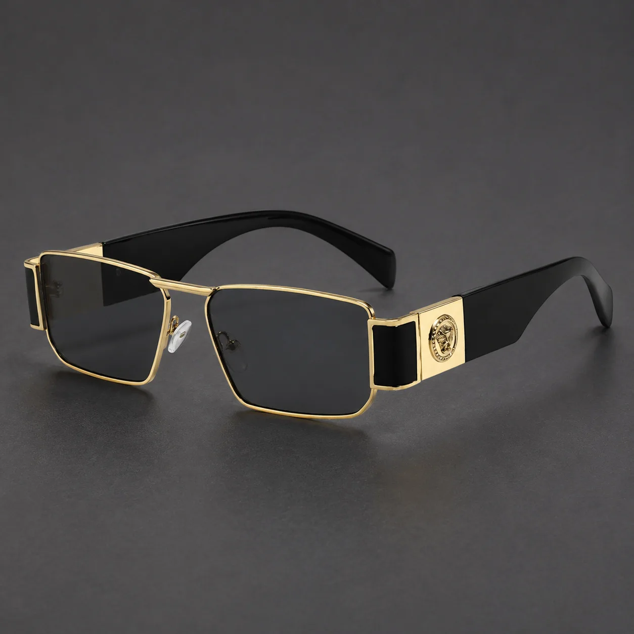 Image of Neue Modische Sonnenbrille für Damen und Herren 2026 Vintage Eleganter Metallrahmen Trendige Reise-Sonnenbrille Gafas De Sol