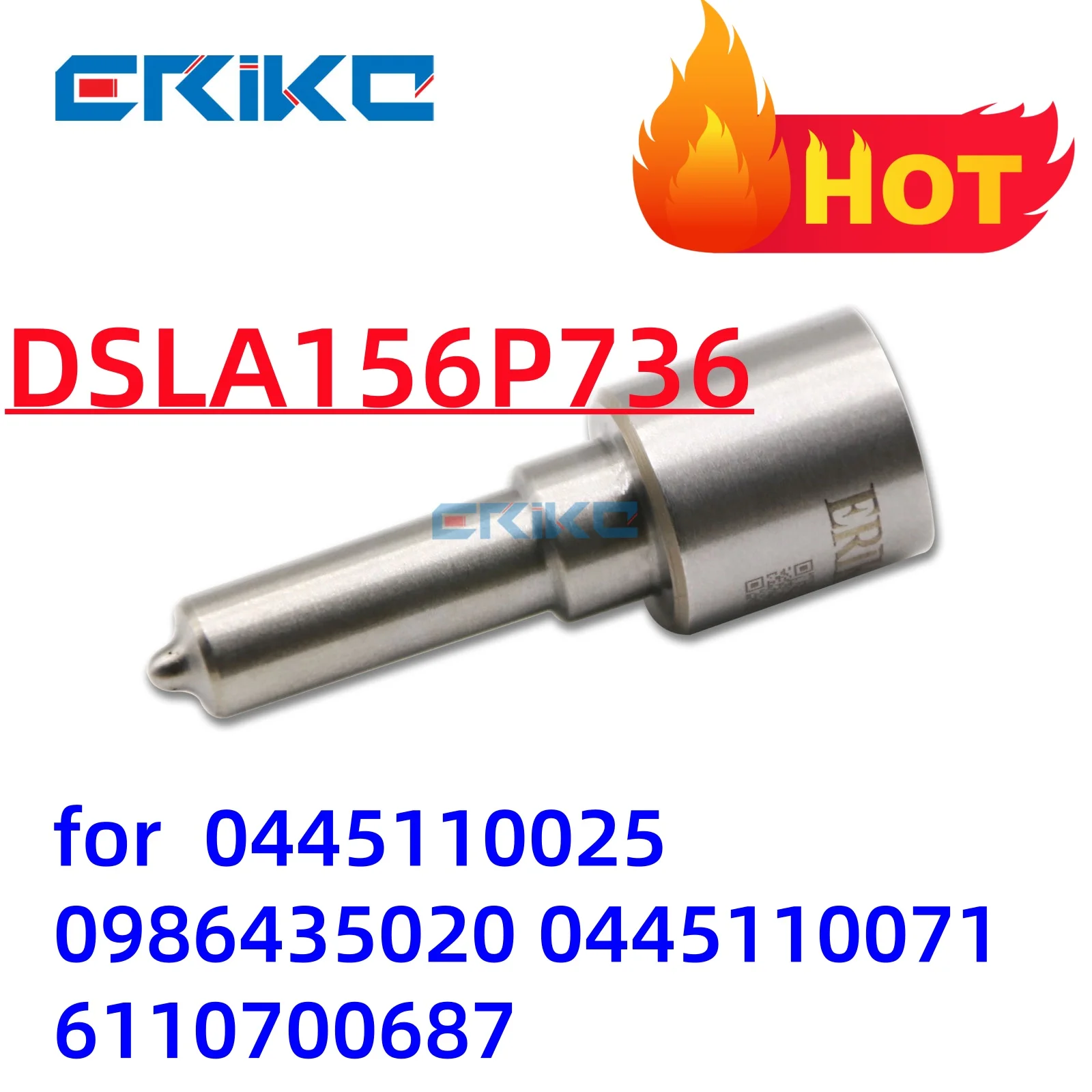 Diesel Injector Nozzle DSLA156P736 for Mercedes C200, C220, C270, CLK270, E200, E220 0445110025 0986435020 0445110071 6110700687