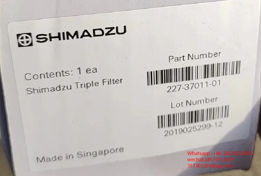 Shimadzu 227-37011-01 Triple Filter New And Original