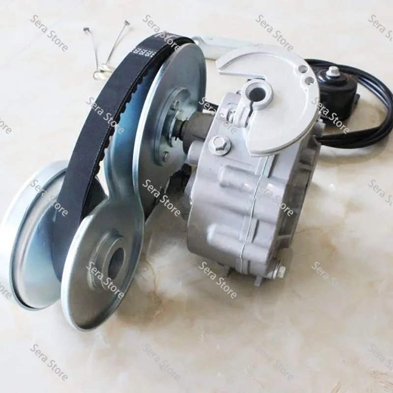 Complete Reverse Gearbox + TAV30 Torque Converter Kit 10T 20mm #41 #420 For Go Kart Transmission Forward Neutral Reverse