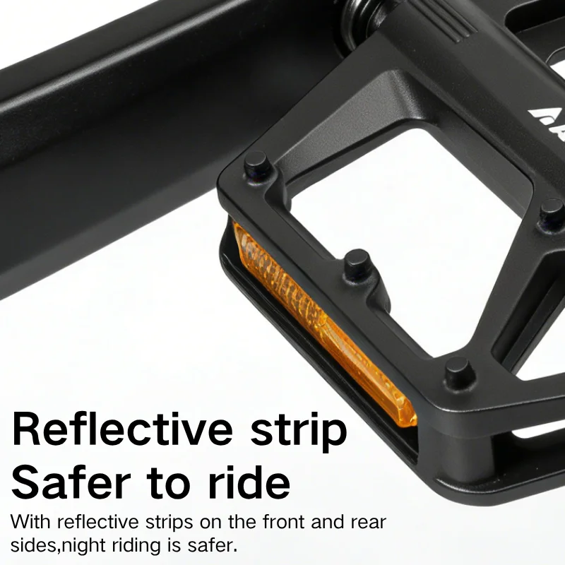 Pedais de Bicicleta com Rolame - Pedal Platform Flat avaliação e preço