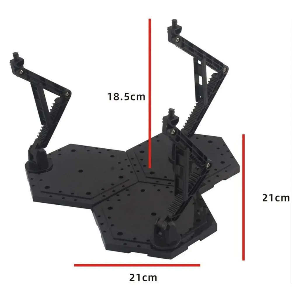 3 in 1 Action Base Stand Doll Holder Robot Figure Figure Display Support Easy Assembly Plastic Model Dolls Base MG/HG/RG