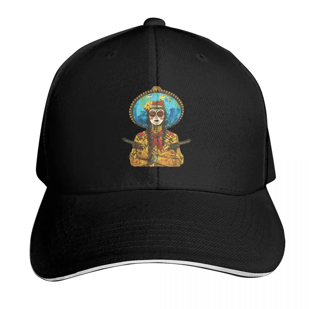 Calavera Baseball Cap Outdoor Golf Running Hiking Summer Beach Travel Streetwear Hip Hop Trendy