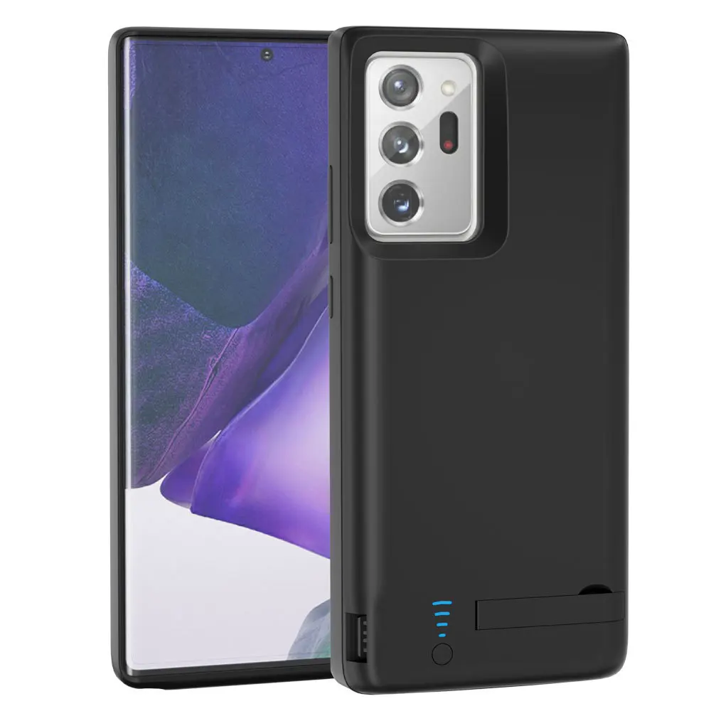 

Чехол-аккумулятор 5000 мАч/6000 мАч для Samsung Galaxy Note 20 Ultra Note 10 Plus, внешний аккумулятор, зарядное устройство Power Bank