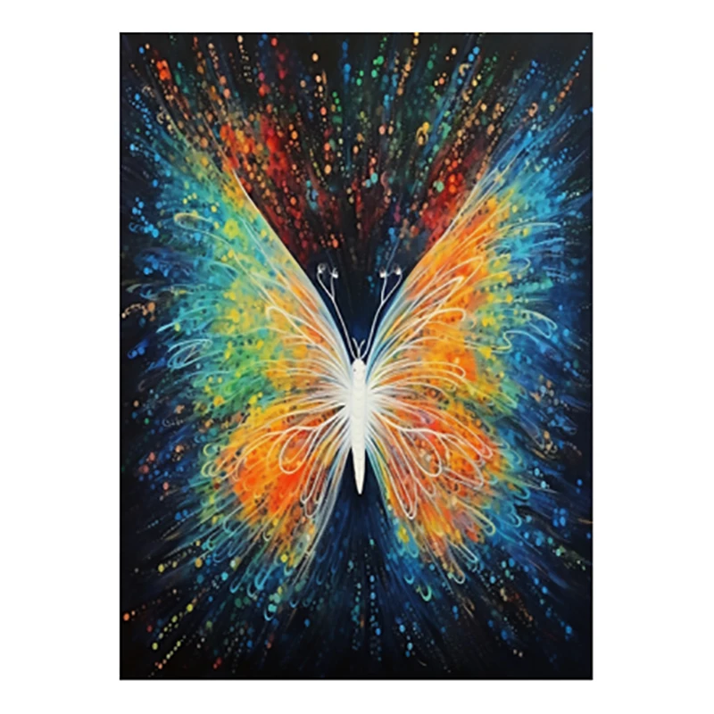 

Full fairy dust drills 5D DIY Diamond Painting by numbers Angelic Butterfly Embroidery Mosaic cross stitch kits Home decor art