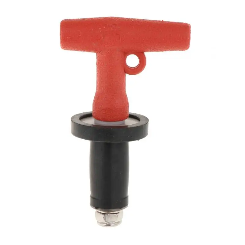 Bouchon de vidange de compression de bateau, poignée en T, bouchon de proximité, joint d'étanchéité, outils en acier inoxydable, bouchon de vidange tournant, bouchon en caoutchouc, 6 000