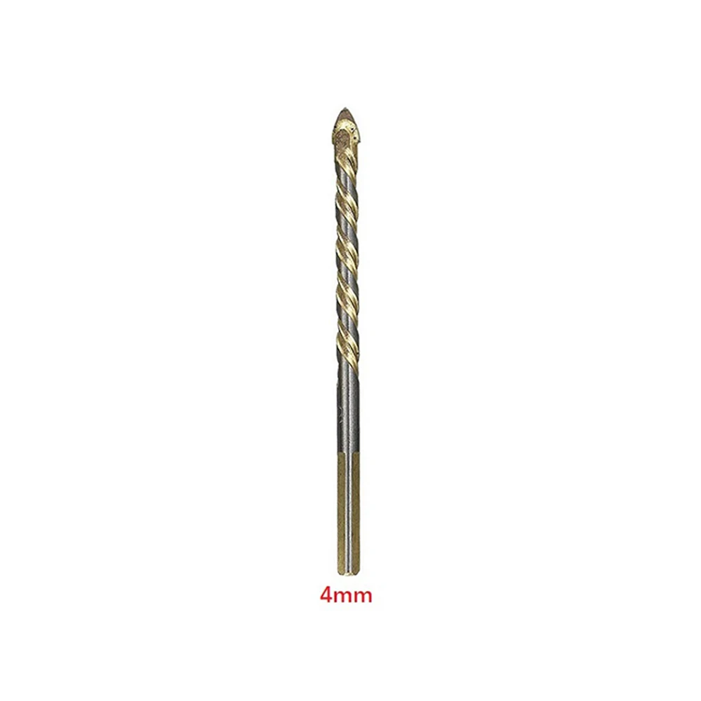 Carbide Alloy Triangle Drill Bit for Porcelain Tile Concrete Brick Glass Marble Stone Ceramic with Precise Hole Punching