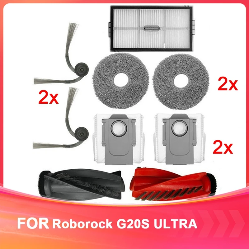 

For Roborock G20S ULTRA Robot Vacuum Cleaner Accessories And Consumables Consumables For Vacuum Cleaner.
