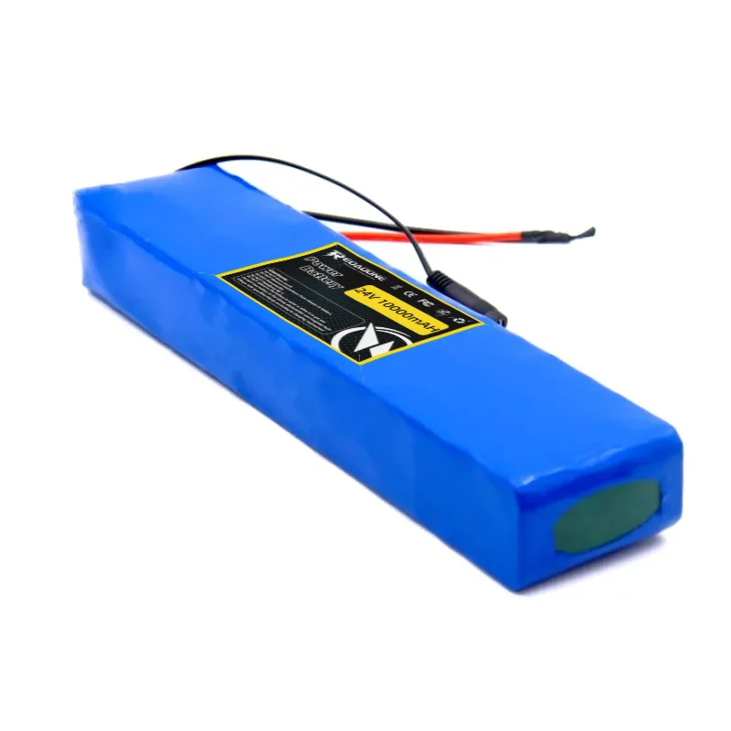 Reoaoone 24V  10000mAh 7S3P Lithium Ion Battery Pack -  29.4V  Moped Lithium Battery+charger