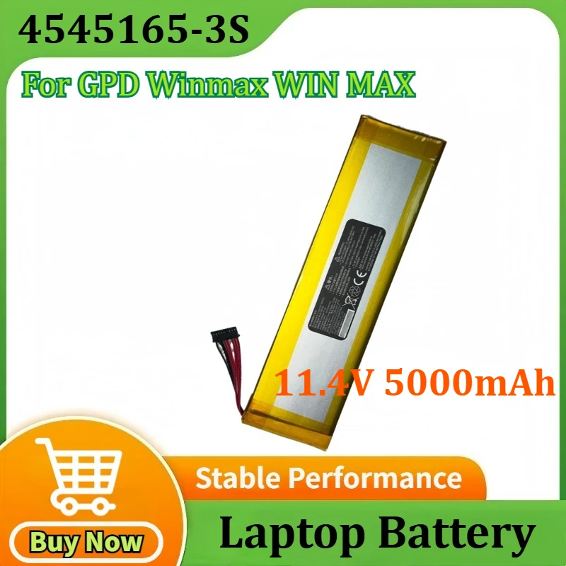 

Модернизированный 4545165-3S G1619-0 11,4 В 5000 мАч 57 Втч миниатюрный аккумулятор для ноутбука GPD Winmax WIN MAX Высококачественный аккумулятор для ноутбука