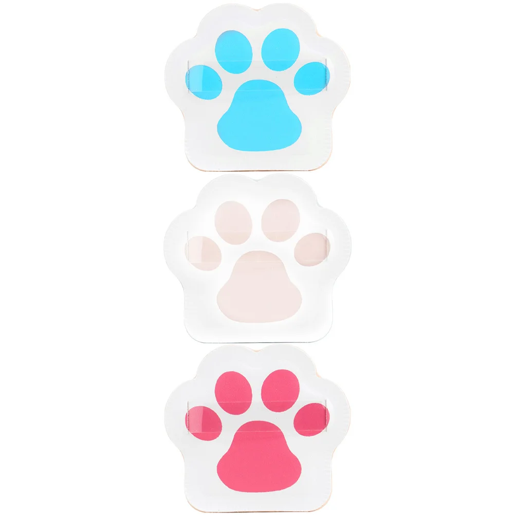 3 uds cojín de maquillaje en polvo garra de gato base almohadillas de maquillaje aplicador de mezcla suministros cosméticos en polvo