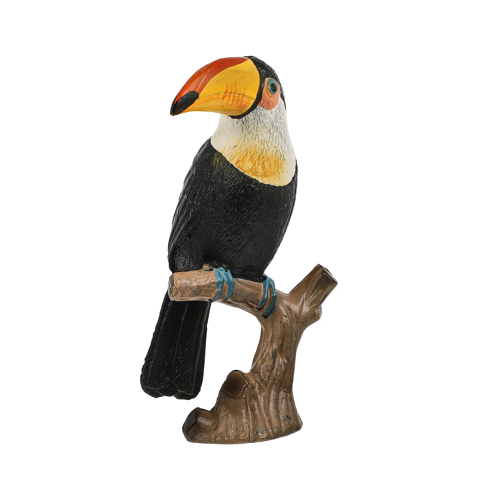 

Simulation Toucan Figurine Model Toy Creative Desktop Ornaments Collection Home Office Decoration Craft Gift