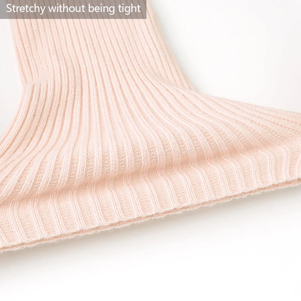 

1 пара длинных коротких теплых леггинсов для девочек и женщин, танцевальные вязаные гетры, профессиональные теплые балетные носки для балета, танцев