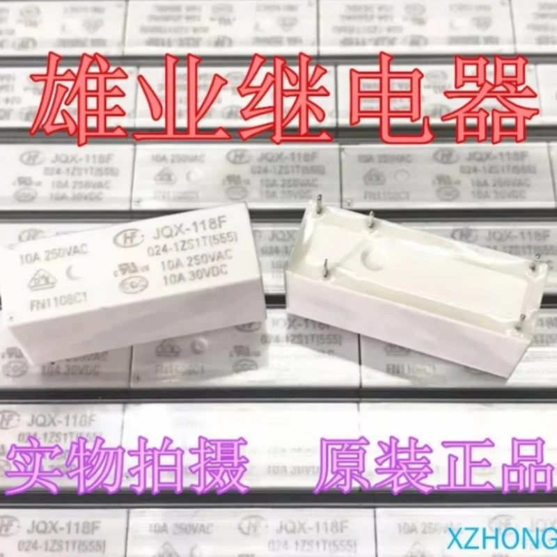 Jqx-118f 024-1zs1t relay hf118f 024-1zs1 24V