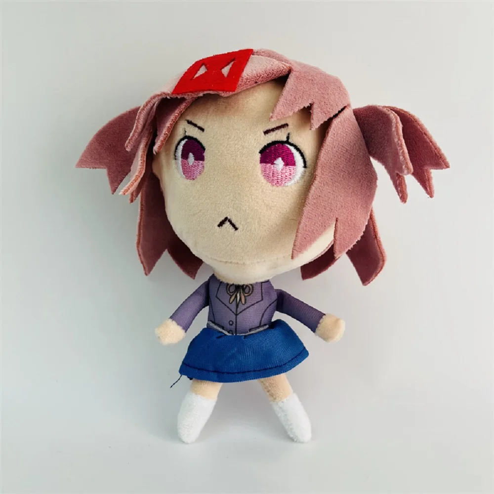 Game Doki Doki Literary Club Plush Toys Anime Cosplay Monika Natsuki Sayori Yuri Dolls 20cm