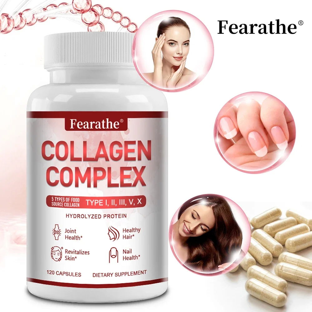 Premium Multi Collagen Peptides - Anti-Aging, Hair Skin Nails Digestion & Joints, Hydrolyzed Collagen Supplement, Women & Men