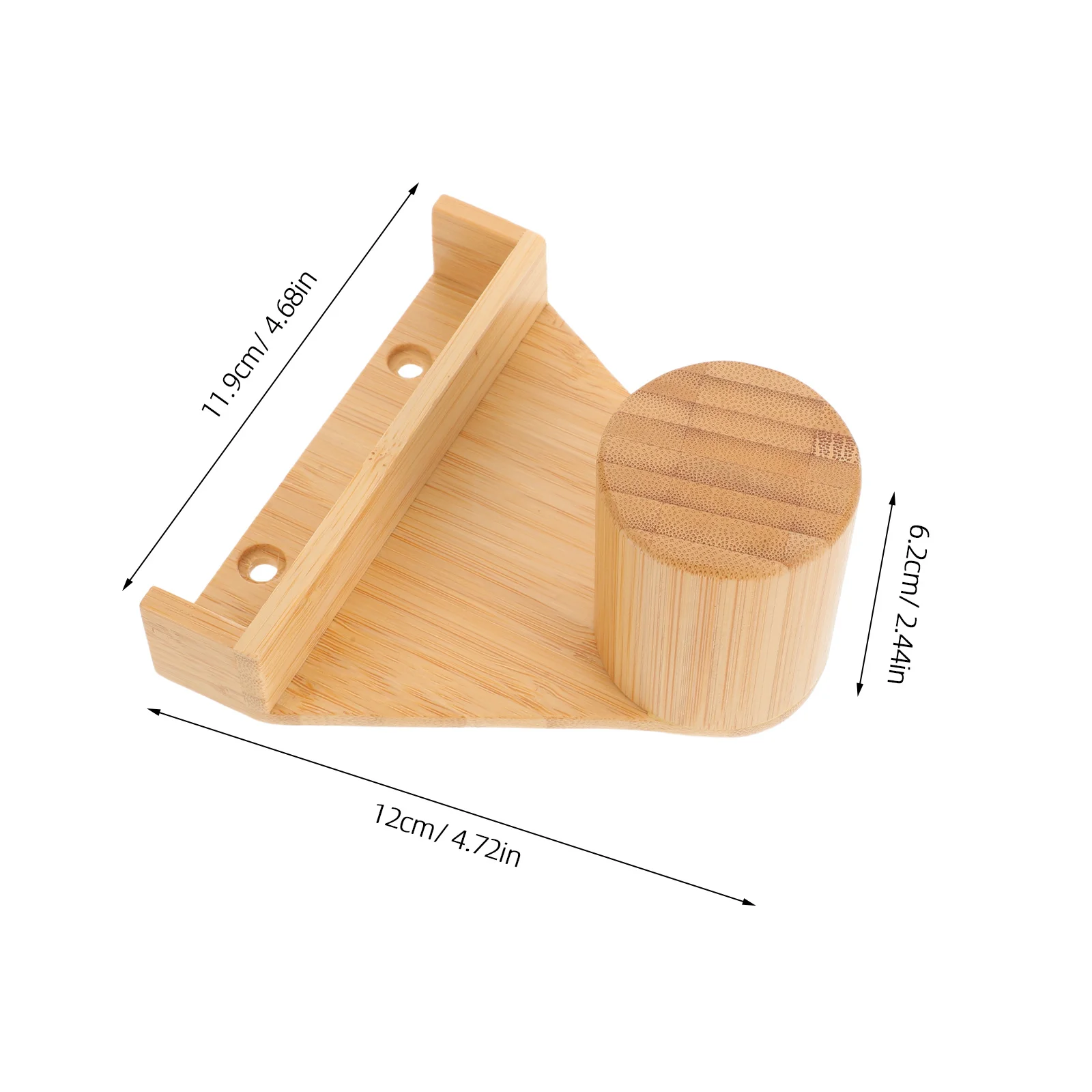 ที่วางชอล์กไม้ไผ่ติดผนัง รูปทรงสามเหลี่ยม ชั้นวางป้องกัน ชั้นเก็บของ ที่จัดระเบียบชอล์กสนุกเกอร์ บิลเลียด