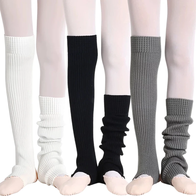 Sweet Ballet Aesthetic Elastic Long Thigh High Leg Warmers Fall Winter Thermal Slouch Socks Daily Stretchy Over‑Knee Sock Covers