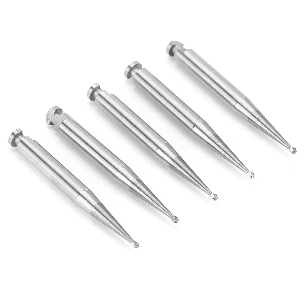 

5Pcs/Box Dentals Tungsten Steel Carbide Burs Low Speed RA Series Dentistry Drill Cutters Round Head Dentals Material