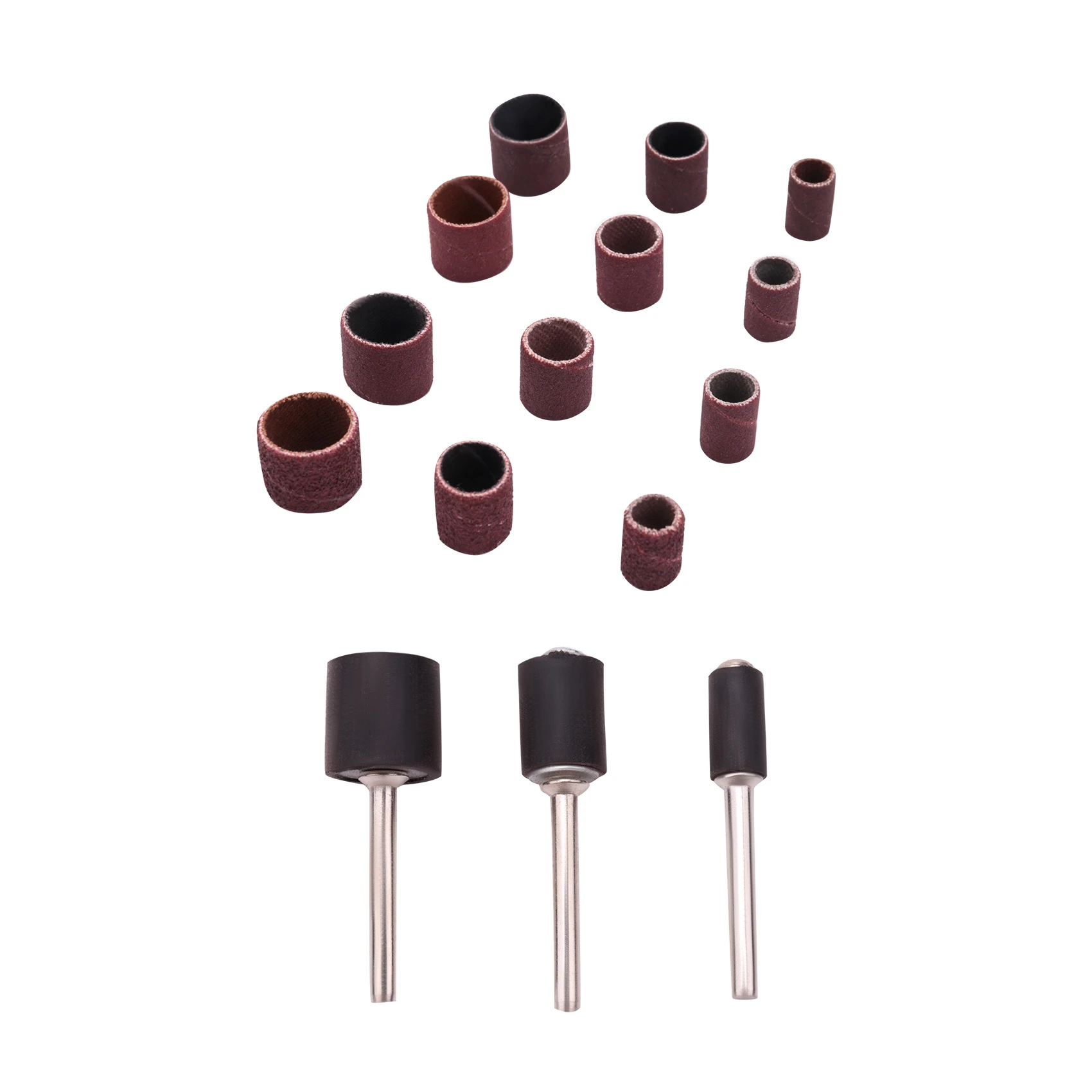 

BHBD-384 Pieces Drum Sander Set Including 360 Pieces Nail Sanding Band Sleeves And 24 Pieces Drum Mandrels For Rotary Tool