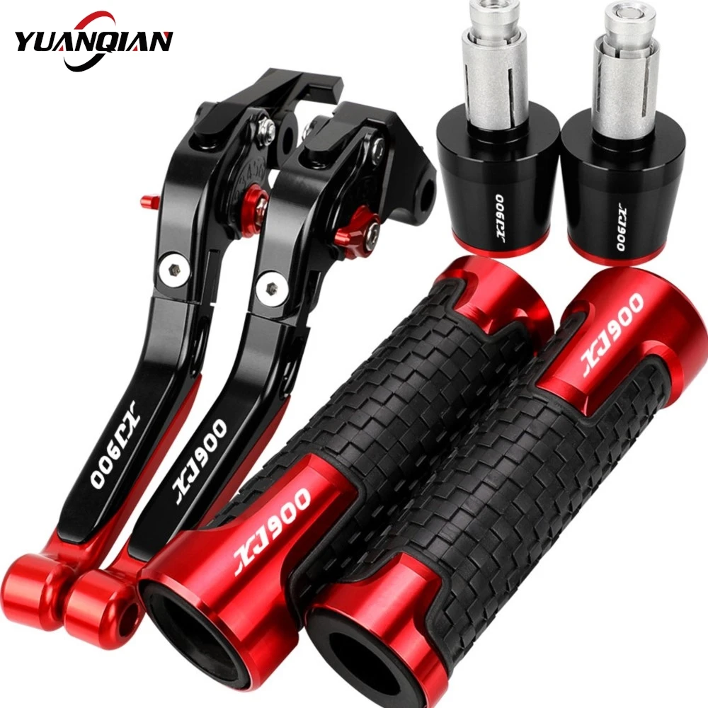 For YAMAHA XJ900 S DIVERSION 1995-2003 2002 2001 Adjustable Brake Clutch Levers & Handle Handlebar grips Ends XJ 900S/Diversion