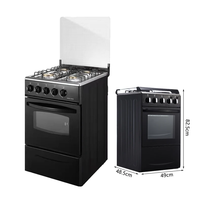 Hot Sale American Kitchen Cooking Manual Inition Multiple Functions Embedded LPG Gas Stove 20 Inch Gas Range Cooker With Oven