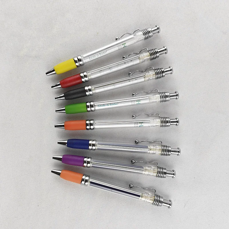 Pull-out banner ballpoint pen custom message retractable ball pen DIY Advertising Gift for office school Party Supplies