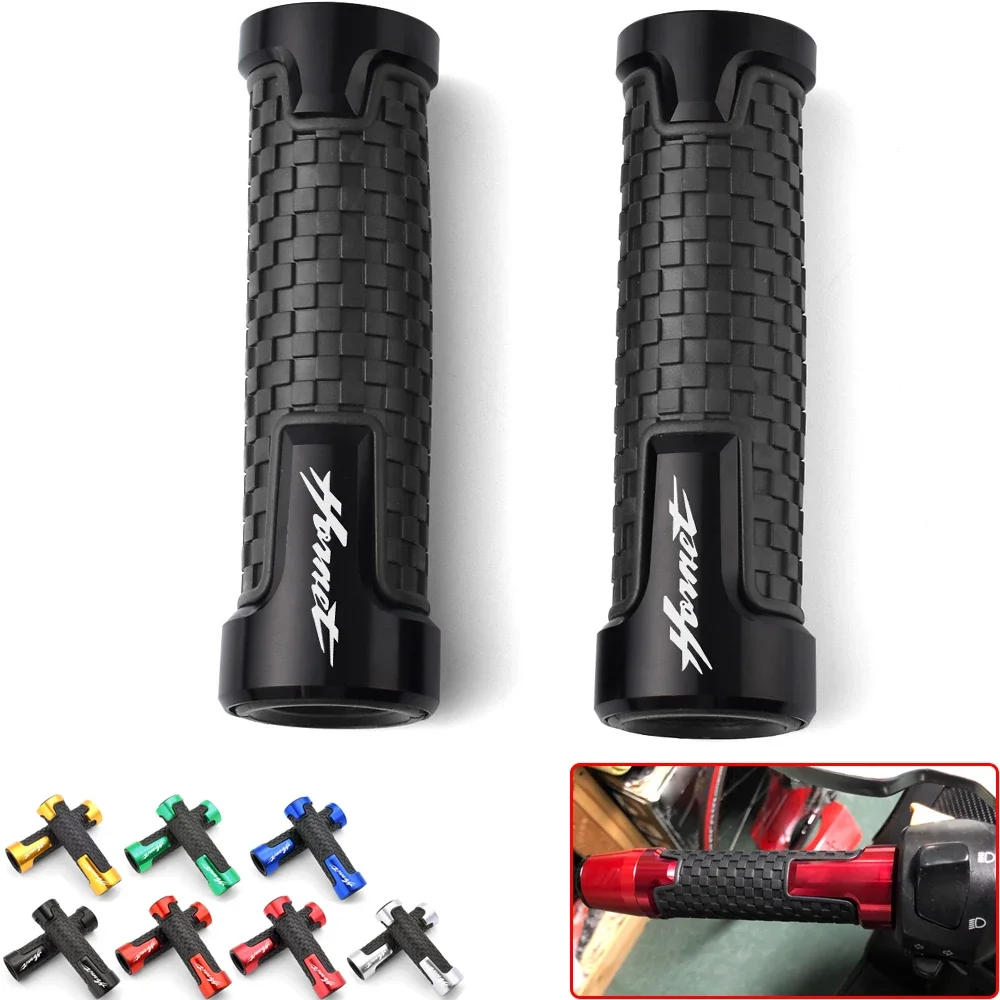 

For HONDA CB600F CB600 CB599 CB900F Hornet 250 600 900 CB500F Motorcycle Non Slip Handlebar Grips Throttle CNC Hand Bar Grips