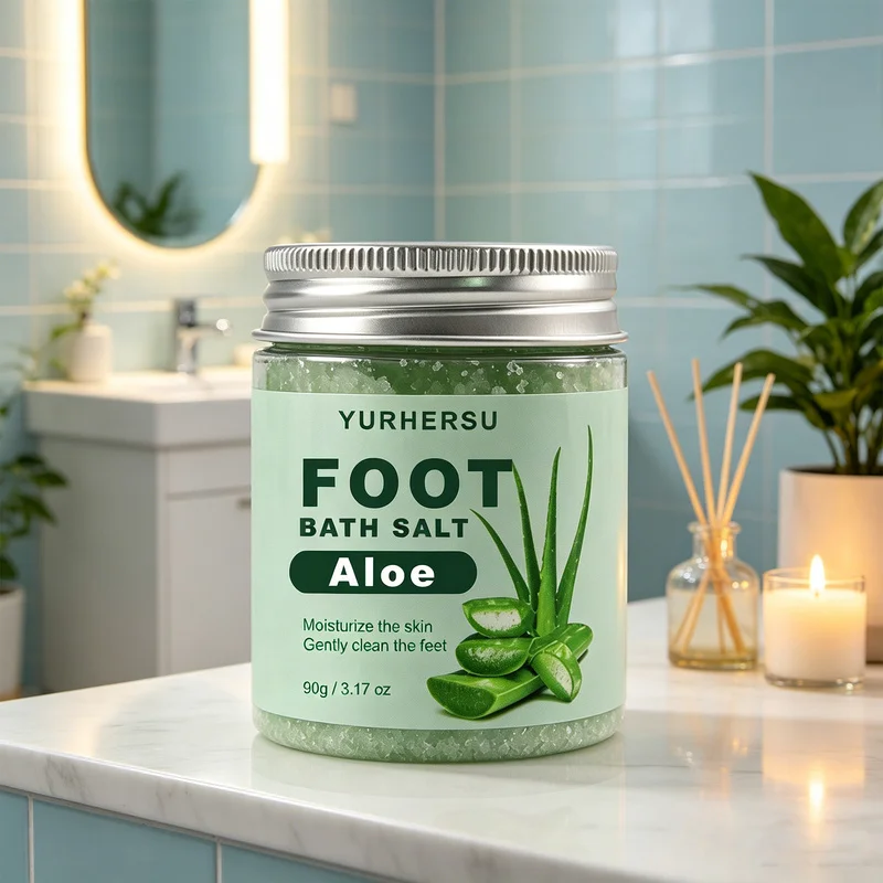 Aloe Vera Bath Salt Relaxing and soothing bath time Moisturizing and nourishing bath salts