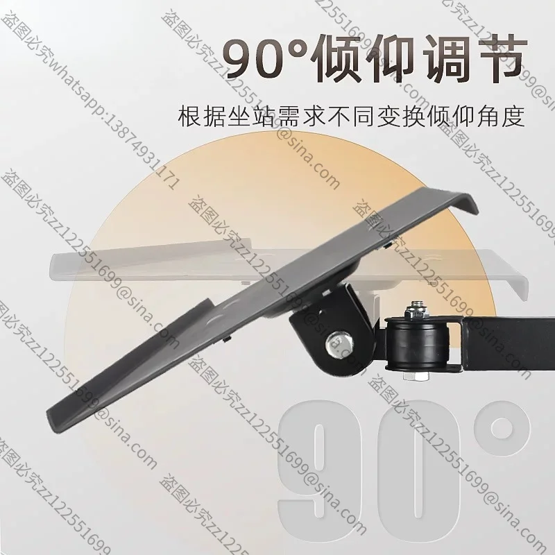 Suitable for 35mm Pole Keyboard Mouse Tray 3.5cm Diameter Pipe Monitor Stand Accessory