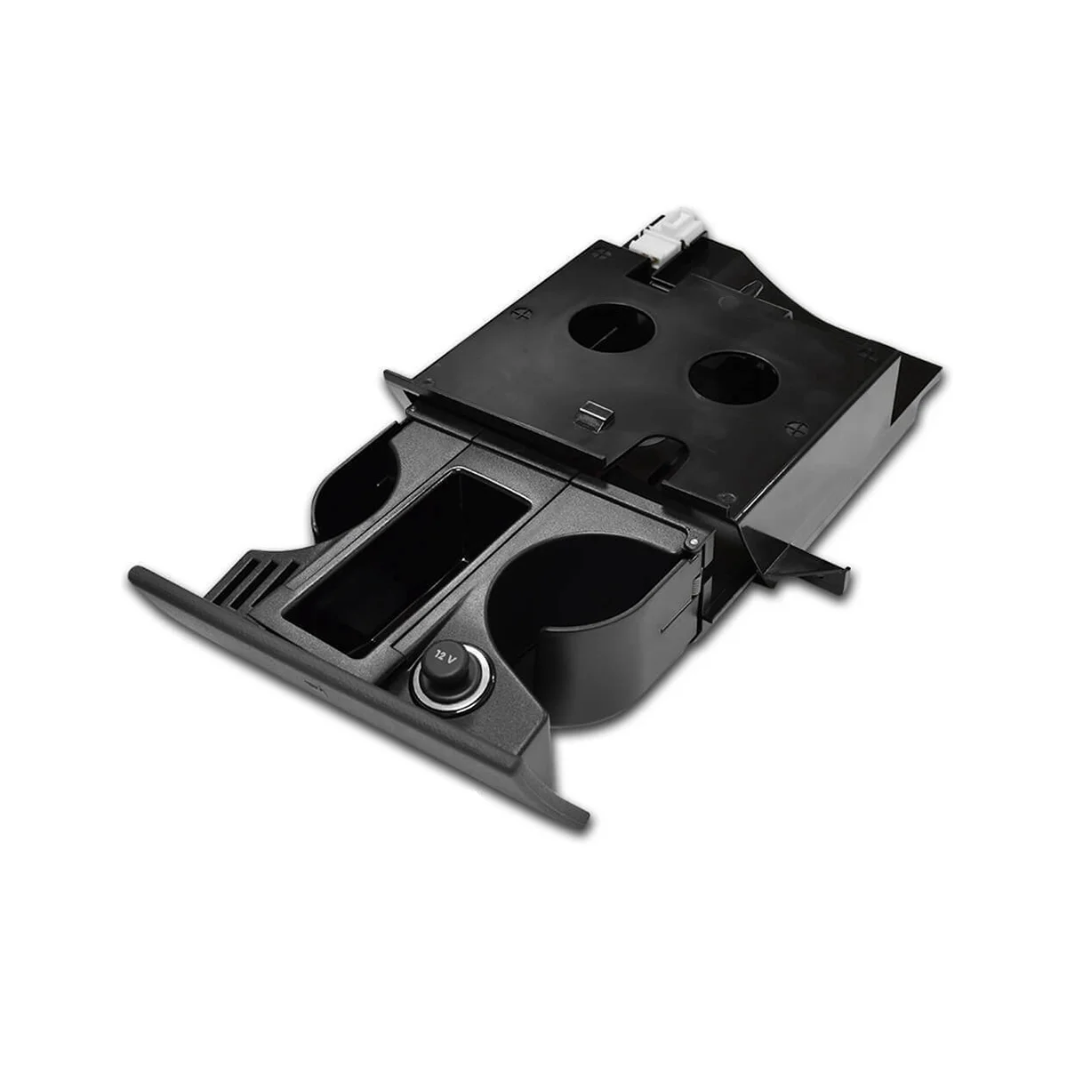 

NEW-RHD for VW T5 Transporter Ashtray Front Drink Water Cup Coin Drink Holder Cup Holder Stand 7H285860171N Black