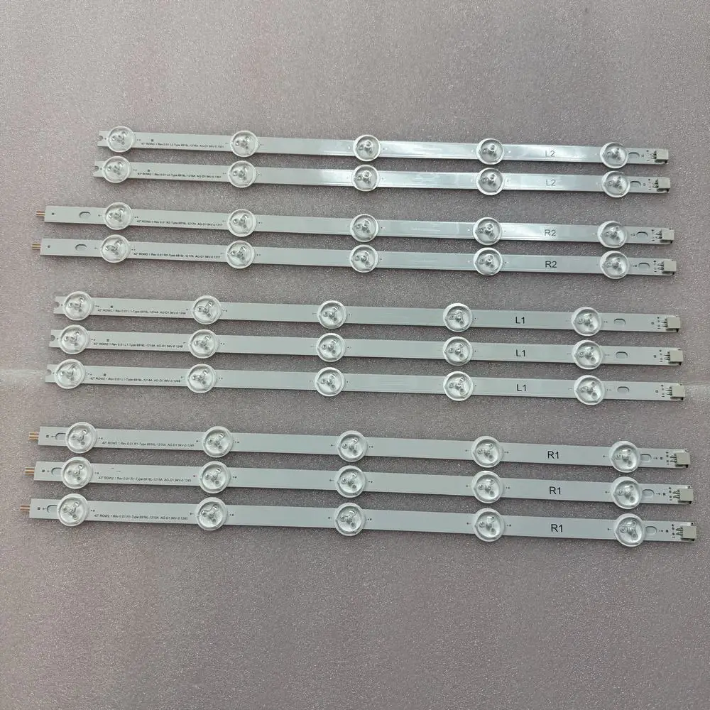 

LED strip for 42LA615S 42LA621S 42LA620V 42LN5758 42LN6138 42LN610S 42LN610V 42LN613S 42LN613V 42WL30MS 42LN6108 42LN578V