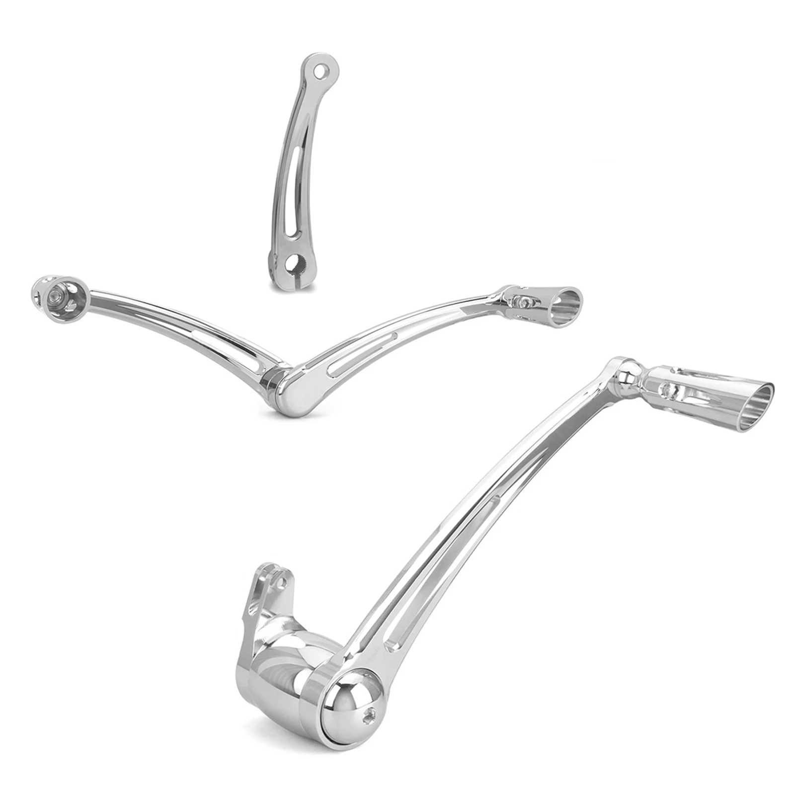 CNC edge cut Brake shifter levers for harley road king electra street glide FLHR FLHX FLHT FLTR 1997-2023