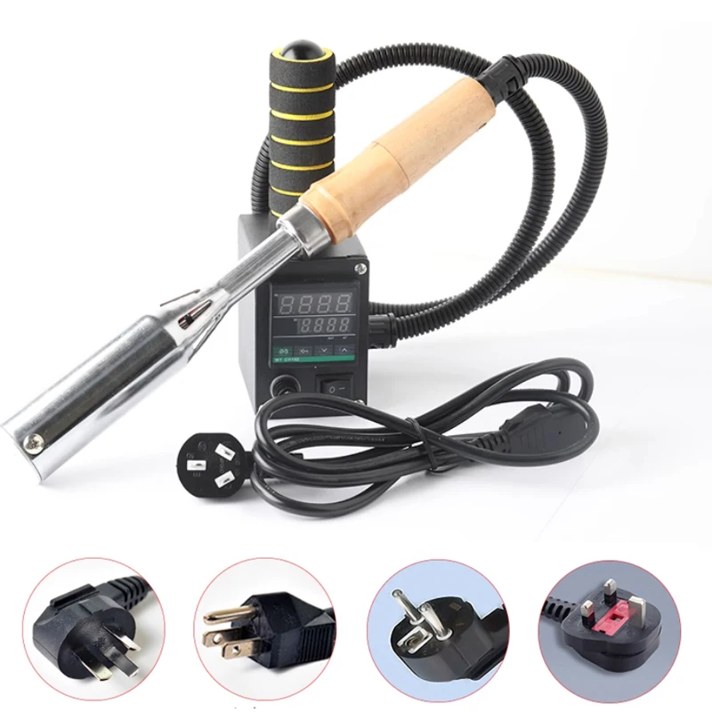 Machine d'estampage à chaud avec Logo portatif 500W, Machine de marquage pour hamburger à pain pour timbres en laiton, matériau Lamella Tube Settler