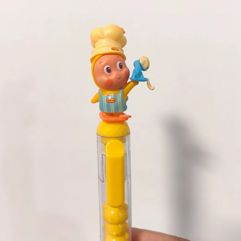 قلم كارتوني لطيف قلم محايد - دمية متحولة يمكنك صنعها بنفسك قلم لطيف للطالب الصغير على شكل نجمة رجل #2