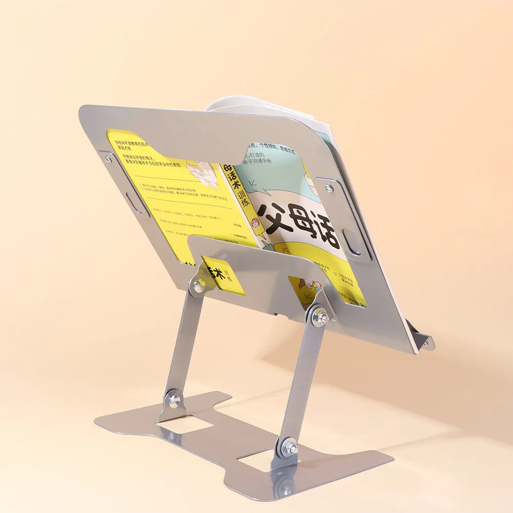 

Книжная полка для чтения с регулируемым углом и зажимом, поднос для держателя книг, устойчивый многофункциональный кронштейн для чтения, офисное использование