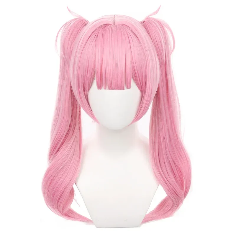 Anime Link Click Li tianxi Cosplay Wig Women Long Pink Wigs Party Cosplay Prop Heat Resistant Synthetic Wig for Woman